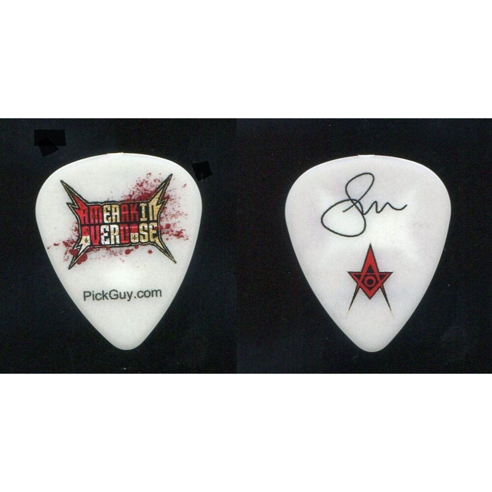 Amerakin Overdose Concert Tour Guitar Pick